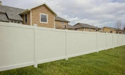 A pic of property with privacy  Fencing 